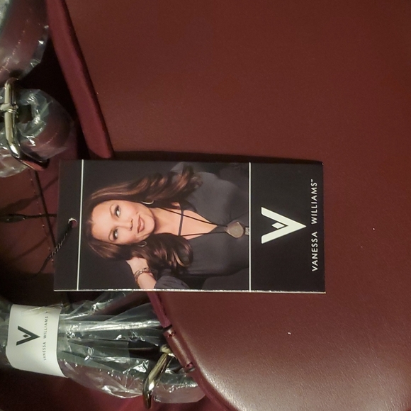 Vanessa Williams quilted backpack - Picture 2 of 2